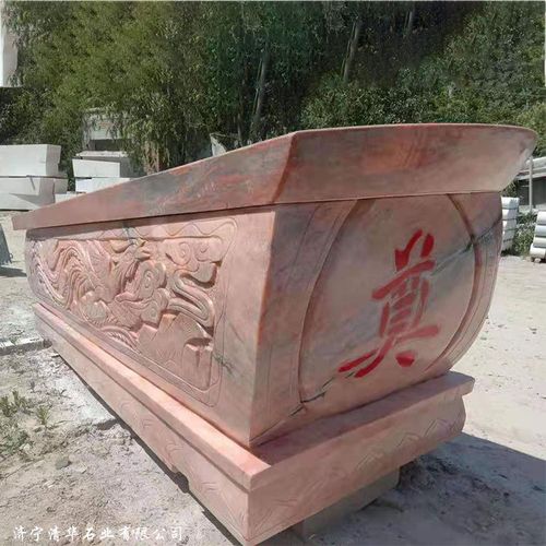 整体石棺定制陵园墓地青石棺材发货快