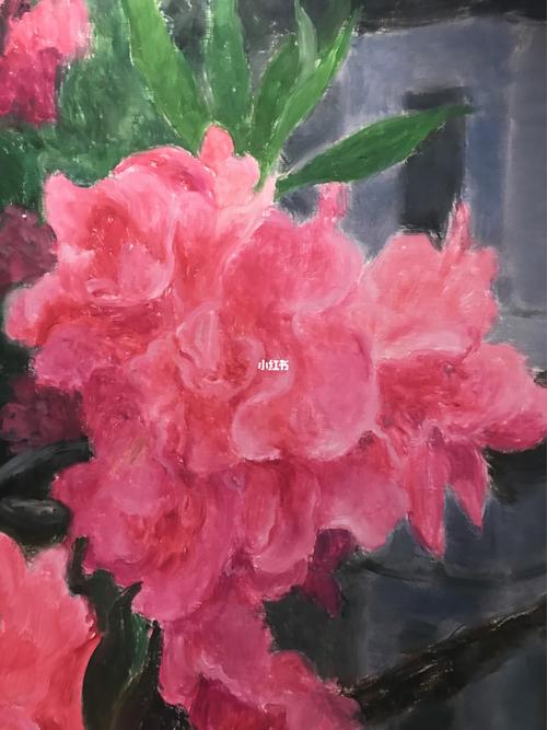 当代著名艺术家 周春芽 桃花_桃花_艺术品_投资_艺术品投资_文化_绘画