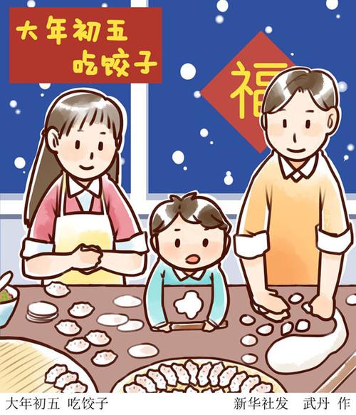 [春节·民俗]大年初五 吃饺子
