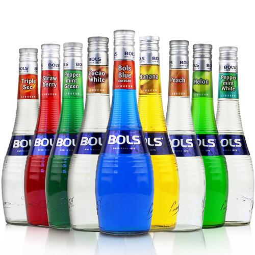 波士蓝橙力娇酒蓝柑利口酒烘焙蛋糕鸡尾酒基酒配制 bols 进口洋酒