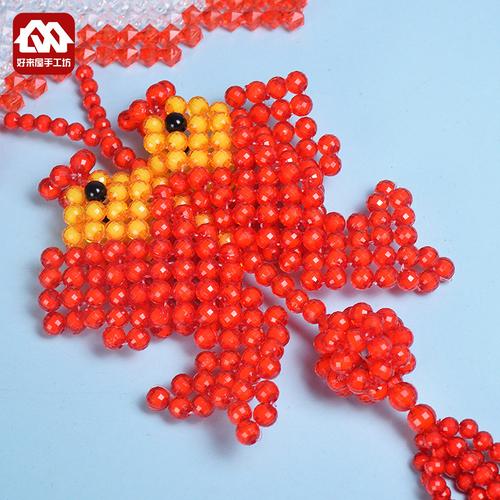串珠diy材料包扇子福家居工艺挂画推荐