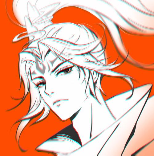 qaq改了一下 重新编辑:好像我每次画韩信都像美女?qaq改了一下