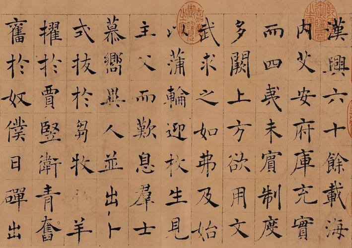 唐 褚遂良 楷书