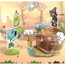 新品 万向电动蜗牛小鬼僵尸 植物大战僵尸新品玩具男女孩玩具批发