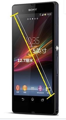 7厘米(cm),另外需要注意的是手机屏幕尺寸大小是以对角线为依据的,而