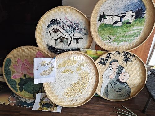 簸箕水粉画_水粉画_装饰画_绘画_足疗_文化_绘画