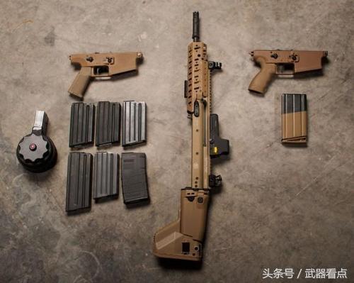 军事丨步枪更换这种下机匣配件,就可以使用很多通用弹匣了
