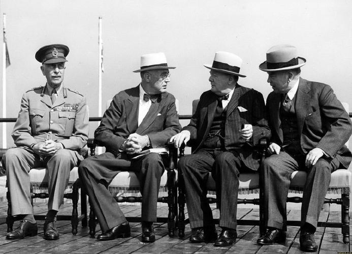 你从未见过的历史照片18-107 二战时期3巨头