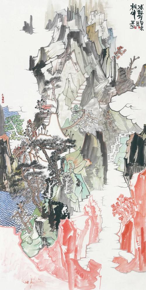 陈俊何 临沂市美术家协会副秘书长,山水画艺委会副主任▲杜 梅