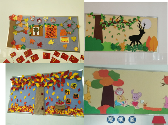 匠心独具的幼儿园环创 写美篇 a区楼道文化以森林风为主题,在森林系