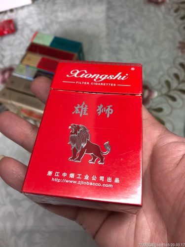 3d动物标雄狮9种焦1917151613浙江杭州卷烟厂内有锡纸其它3d香烟盒在