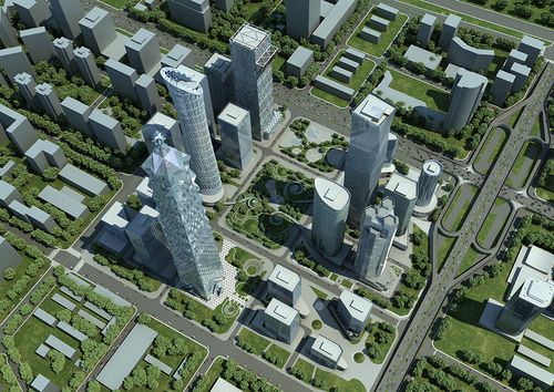 北京商务中心区(cbd)核心区总体概念设计