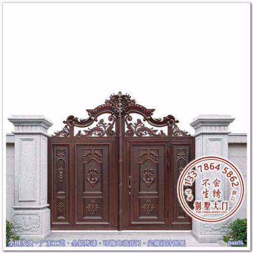 农村院子围墙大门图片 农村院墙 丹溪大门门楼