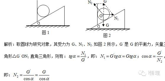 当物体在三个共点力作用下平衡时,任意两个力的合力与第三个力等大
