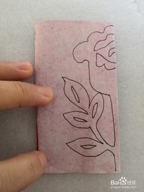 儿童彩色剪纸之玫瑰花