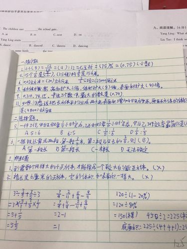数学错题订正