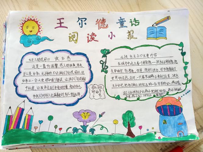 第17周——《王尔德童话》读书小报