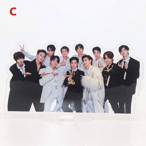 r1se立牌摆件周震南何洛洛夏之光明星合照立牌高清人形写真周边礼