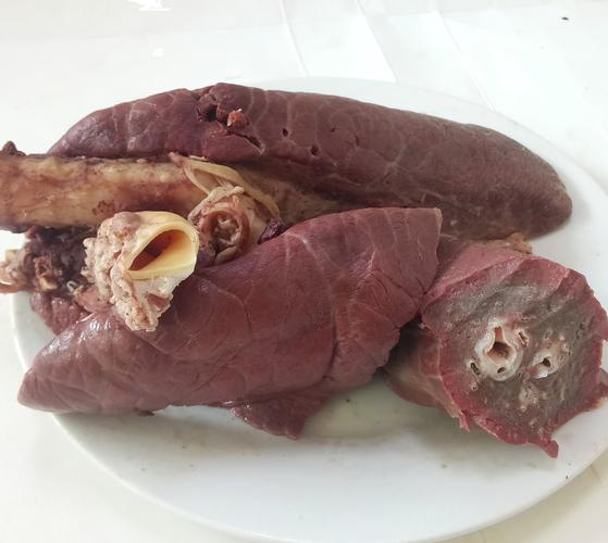 2斤五香猪肺卤猪肺肺头熟食即食真空下酒凉菜补虚补肺