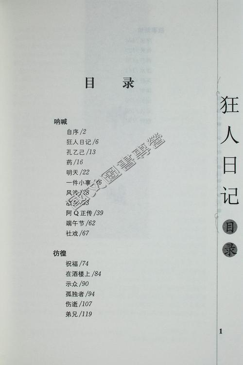 现货 狂人日记 鲁迅 阿q正传呐喊彷徨故事新编孔乙己等 鲁迅小说集