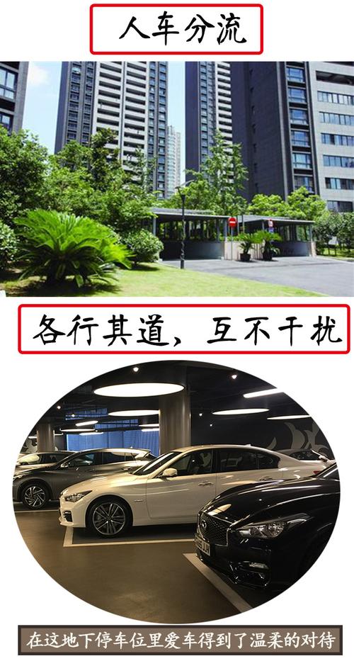 居住在人车分流小区,生活更快捷