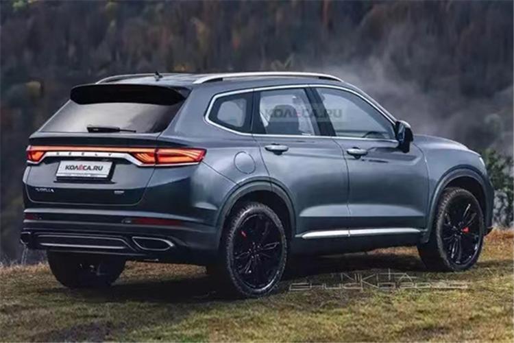 定位中型suv 内饰三联屏 吉利kx11将于上海车展亮相