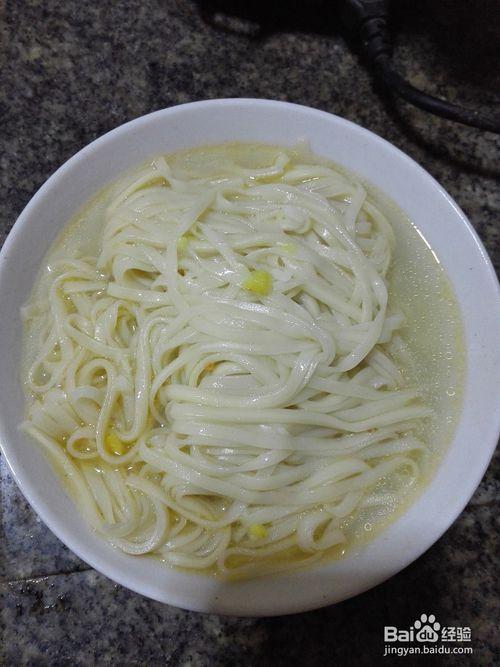 清汤挂面的做法