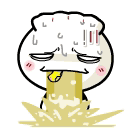 呕吐的qq表情