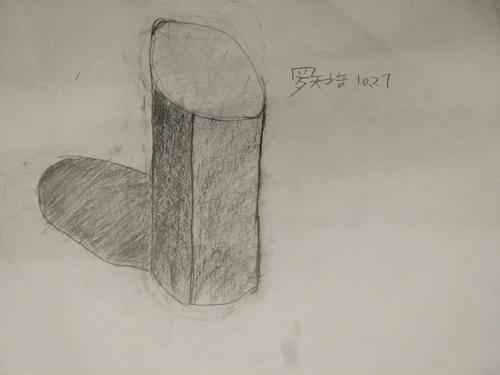 2018年10月27日艺彩培训学校大木山校区,素描上午班近期作业