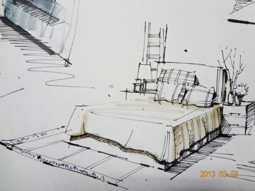 手绘床简笔画搜索