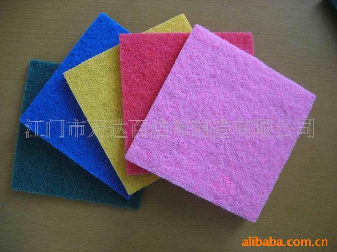 厂家直销 尼龙百洁布 海绵百洁布 百洁布 百洁布洗碗巾