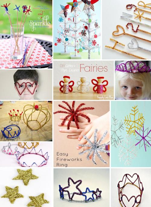 闪光金葱毛条毛根扭扭棒幼儿园儿童益智手工材料diy制作区域100根