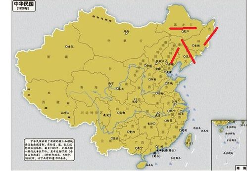 张作霖统治时期东北划分成了8个省么
