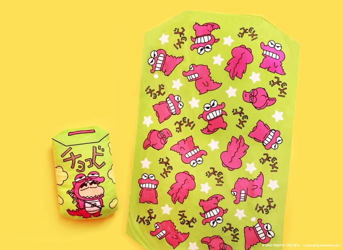 蜡笔小新与鳄鱼午睡组合 (2-in-1 小枕毛毡) hk$350