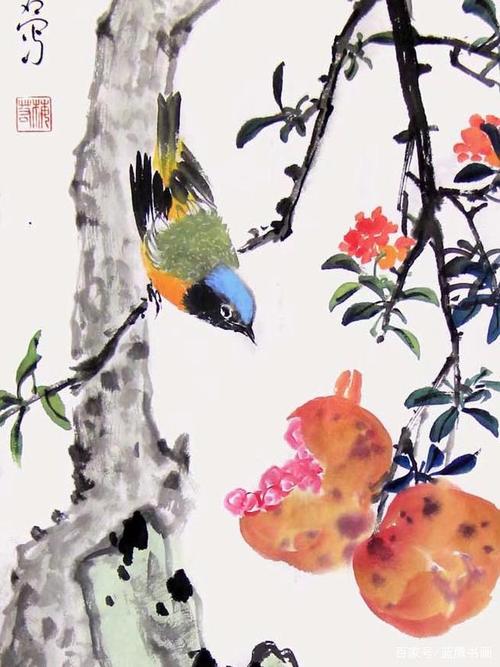 著名画家梅若先生作品欣赏之二