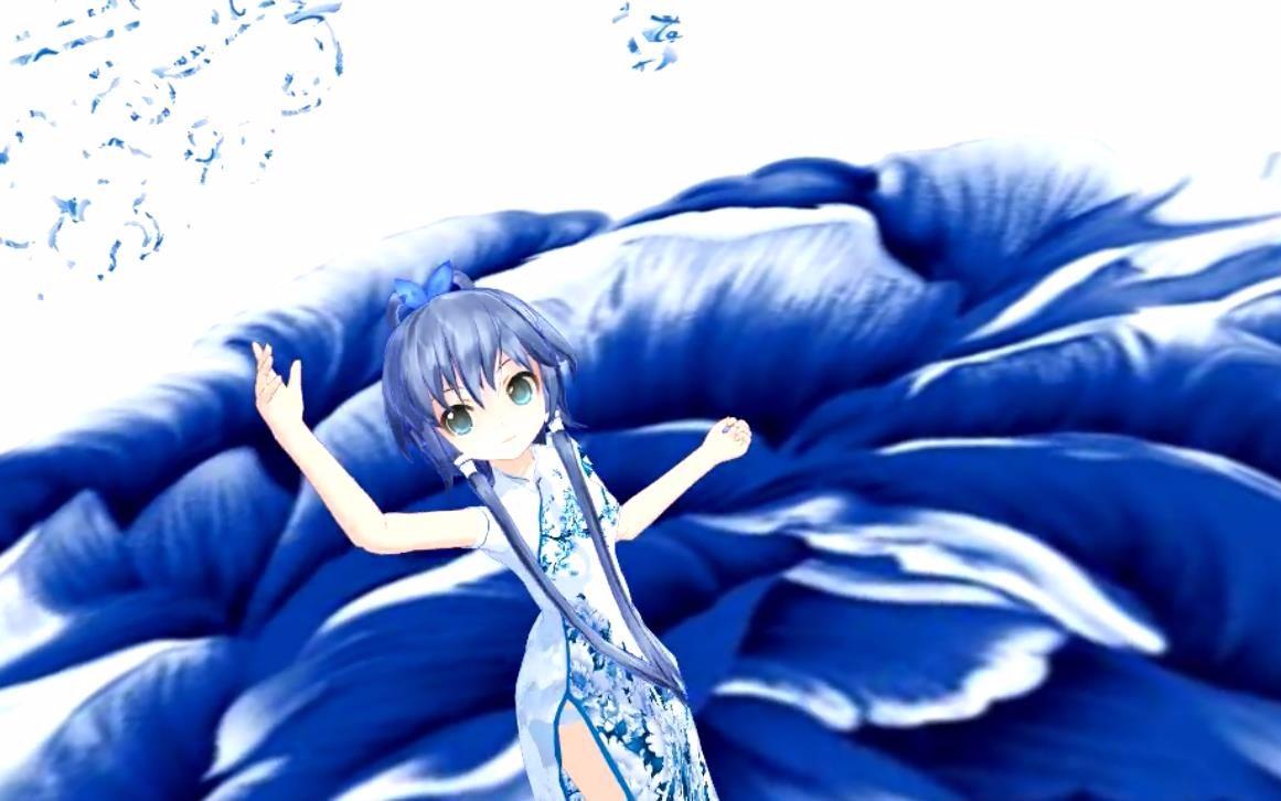 桌面壁纸分享第十六期 洛天依旗袍 (注:bgm动态 壁纸