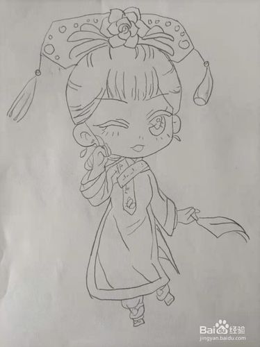 清代的格格怎么画?