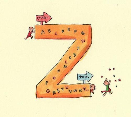 关于26个字母的创意手绘