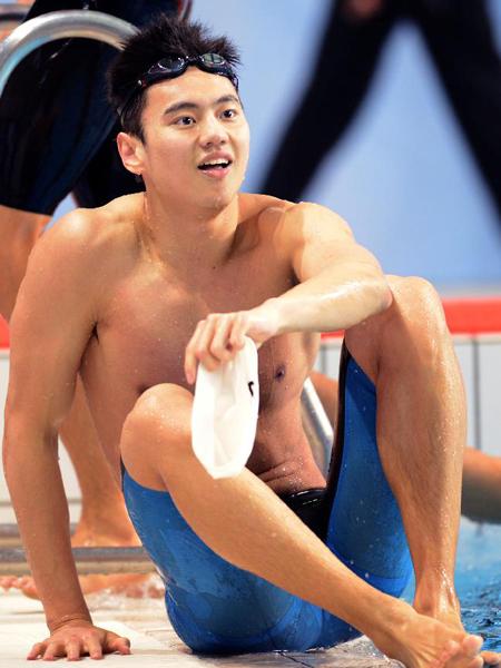 泳坛鲜肉宁泽涛 脱衣有肉腹肌锻炼法