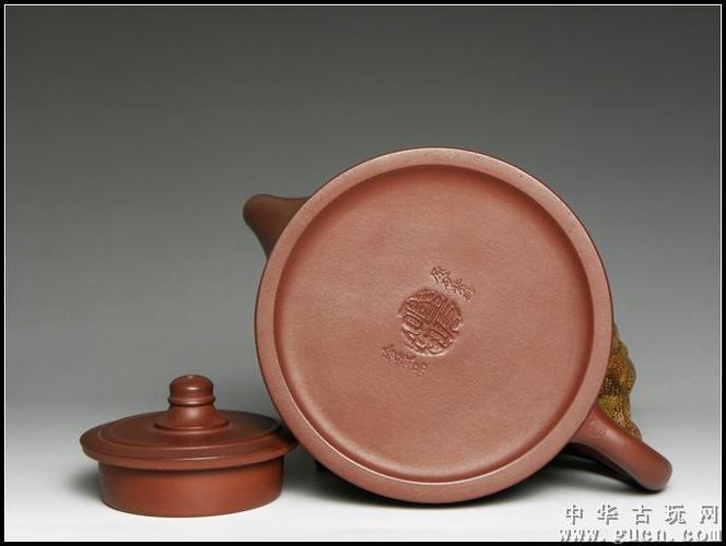 紫砂壶宜兴正品全手工特价茶壶原矿国家级周国君-天际-大红袍