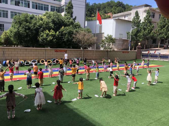 鹏祥博艺幼儿园大一班体智能课程——花样跳绳