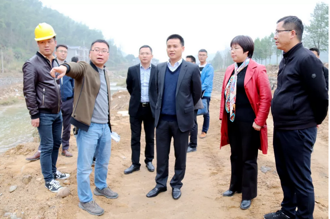 何党生现场调研水利项目建设_调研_县长专题_万博manx