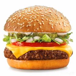 蔬萃芝士牛肉堡