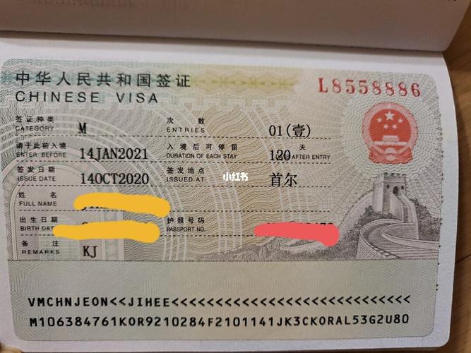 中国签证_签证_韩国攻略_韩国_中国签证_生活记录