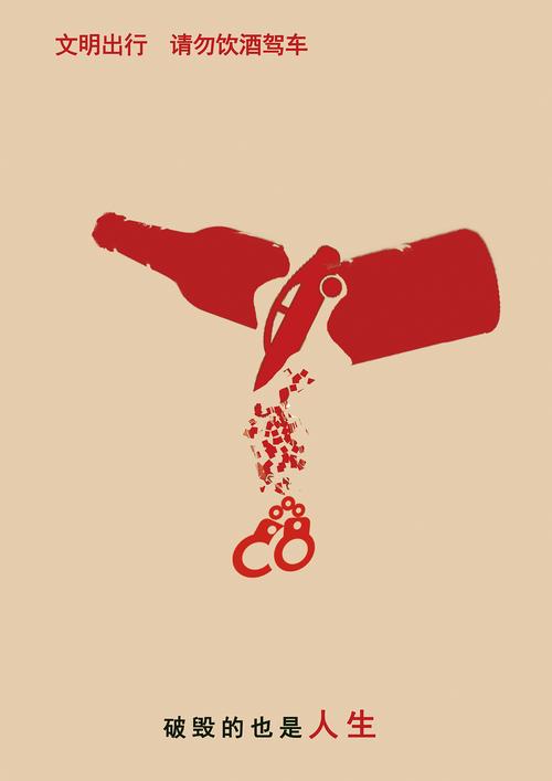 酒驾海报
