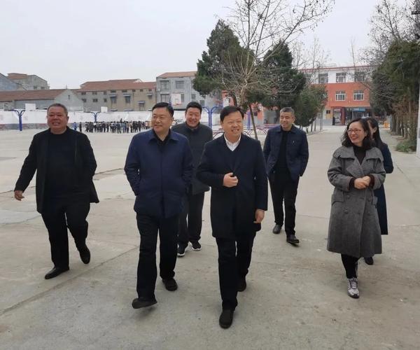 虞城县副县长陈富磊督导学校安全工作