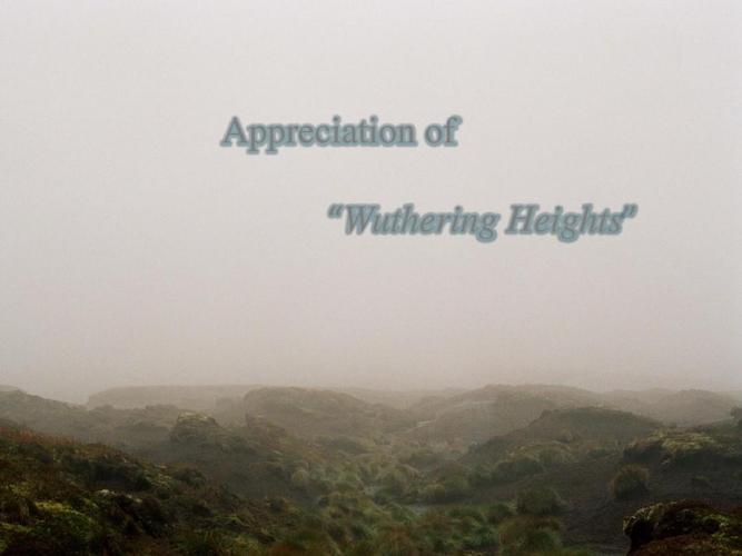 appreciation of wuthering heights呼啸山庄赏析