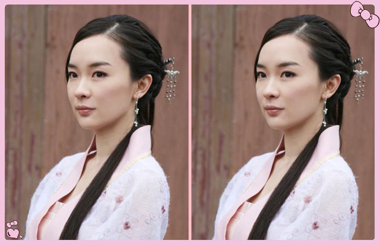 不得不说霍思燕当时颜值巅峰时期,在剧中穿着古装服饰,尽显娇媚又可爱