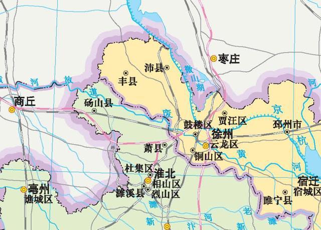 江苏丰县历史沿革及行政区划