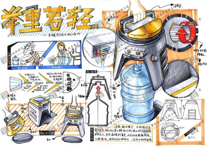 工业设计手绘快题设计 天津考研手绘 图优优工业设计
